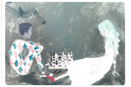 Открытка «Королевский гамбит», Максим Савва, фото 1.