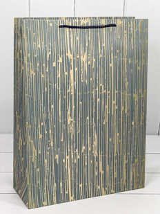 Пакет подарочный «Полосы», 32х45 см