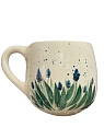 Кружка ручной работы Верба керамика «Гиацинт», круглая, керамика, 500 мл, превью фото 1