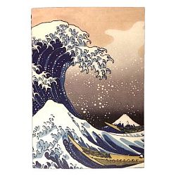 Тетрадь нелинованная «Hokusai», А5