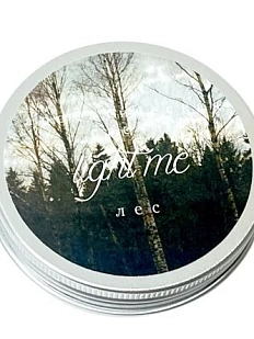 Свеча ручной работы «Лес», 50 г