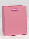 Пакет подарочный «Фактура», 12х15 см, розовый, превью фото 1