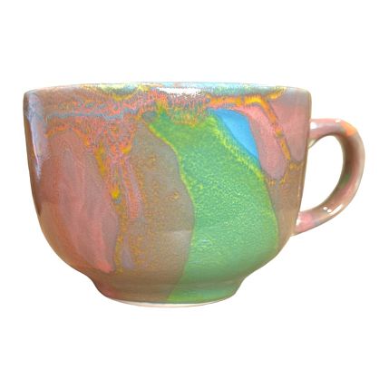 Кружка ручной работы NF ceramics «Ахтыжё**ныйтына**й», керамика, 600 мл, фото 2.