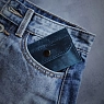Кошелёк ручной работы, натуральная кожа, изумрудный, превью фото 5