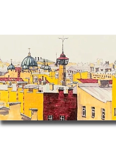 Открытка «Крыши Петербурга №1», Elizabeth Madar