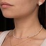 Серёжки-гвоздики Сердечки из серии «Преданное Сердце», дерево, розовые, превью фото 3