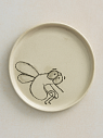 Тарелка ручной работы «Муха», керамика, 11 см, превью фото 1