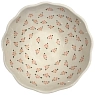 Глубокая тарелка ручной работы Slowday Ceramics в розовый цветочек, полуфарфор, превью фото 3