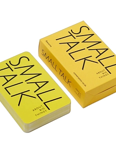 Карточная разговорная настольная игра Безупречные (Flawsome) «Small talk», 50 карт