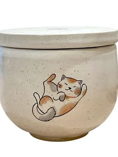 Свеча ручной работы Керемет с ароматом кожи