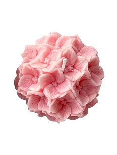 Свеча «Гортензия розовая»