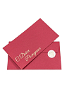 Конверт подарочный «С днем рождения», красный, превью фото 1