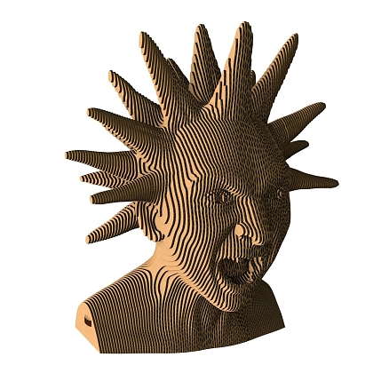 Картонный конструктор 3D «Горшок (Михаил Горшенев)», фото 1.