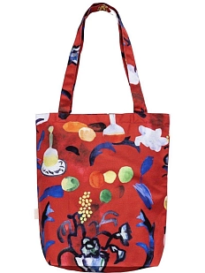 Сумка шоппер Забористый текстиль «Матисс», красный