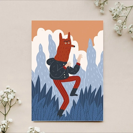 Скетчбук Валя Карнавалова «Рыжий лис», А5, 200 страниц, фото 2.