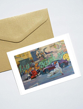 Открытка Василий Аникин «Один обычный день в Санкт-Петербурге», А6