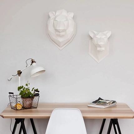 Набор для склейки головы льва, фото 4.