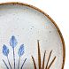 Тарелка ручной работы Синие цветы, керамика, 16 см, превью фото 3