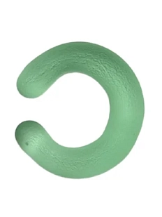 Кафф Лампджой матовый, стекло, мятный