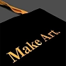 Сумка шоппер «Make Art», чёрный, превью фото 3