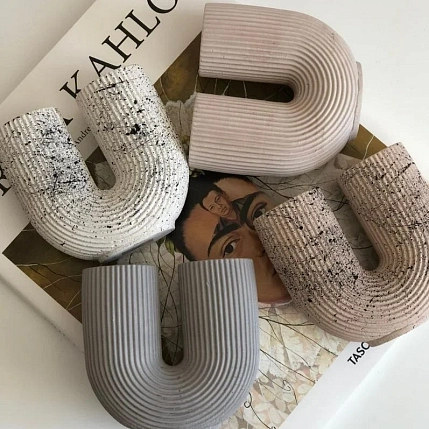 Подставка U-образная, бежевая, фото 2.