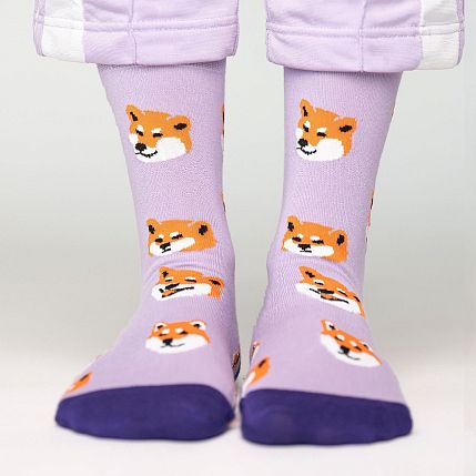 Носки «Это фиаско, братан!», р-р 42-46, сиреневые, фото 1.