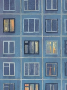 Открытка Валя Карнавалова «Панельки», А6