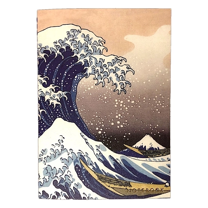 Тетрадь нелинованная Подписные изделия «Hokusai», А5, фото 1.