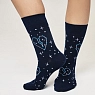 Носки «Ты мой космос», р-р 38-41, синие, превью фото 4