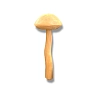 Свеча ручной работы «Гриб Подберёзовик», охра, превью фото 1