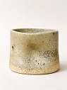 Стакан ручной работы, бежевый с брызгами, керамика, 300 мл, превью фото 1