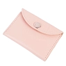 Cкладной кошелек-визитница ручной работы, Kokosina bags, натуральная кожа, розовый, превью фото 1