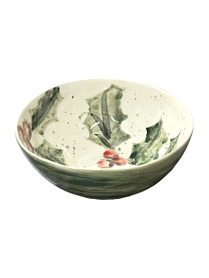 Миска-боул ручной работы Верба керамика «Остролист», керамика, 16 см