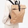 Рюкзак Ranzel Bags «Rolly Kraft», крафт, тайвек, бежевый, превью фото 4