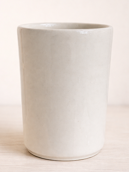 Стакан ручной работы с дизайном «Напоминание вернуться в Питер», полуфарфор, 350 мл, фото 2.