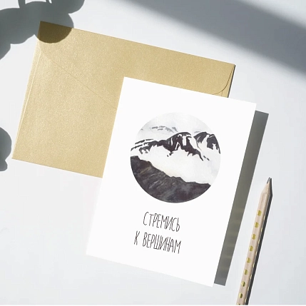 Набор открыток DARI DARI «Горы, море и лес», 9 шт., фото 3.