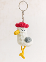 Вязаный брелок «Чайка», превью фото 1
