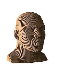 Картонный конструктор 3D «Майк Тайсон»