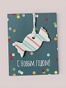 Ёлочная игрушка Elizabeth Madar «Конфета», 3,5 см, керамика, превью фото 2