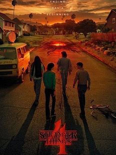 Кинопостер «Странные дела 4»