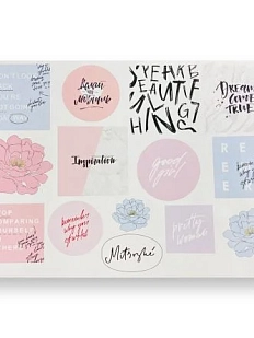 Набор наклеек Mitrozhe «Don't look back», А5