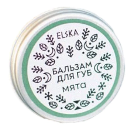 Бальзам для губ ELSKA Cosmetics «Мята», 10 гр, фото 1.