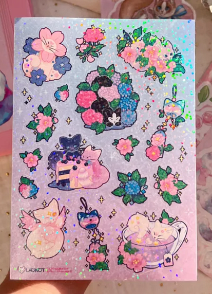 Стикерпак «Цветение», А6, фото 1.