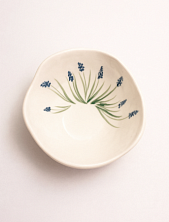 Пиала ручной работы «Гиацинт», керамика, 9 см