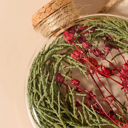 Ёлочный шар-панно «Родной», 8 см, фото 3.