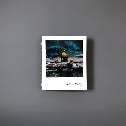 Блокнот «Исаакиевский собор, дождь. Фото», фото 2.