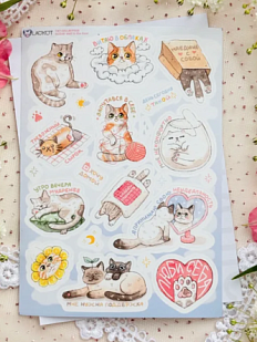 Стикерпак «Тревожный сырок», А6