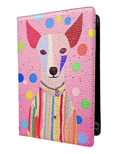 Обложка на паспорт DARI DARI «Собачка», искусственная кожа