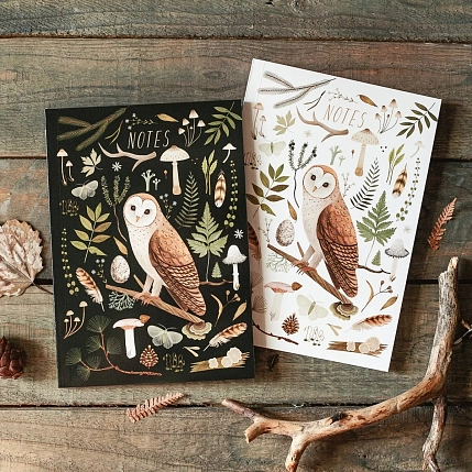 Блокнот «Сипуха», А5, 42 листа, чёрный, фото 6.