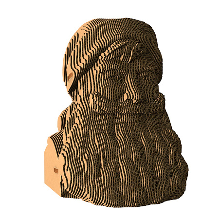 Картонный конструктор 3D «Дед Мороз»